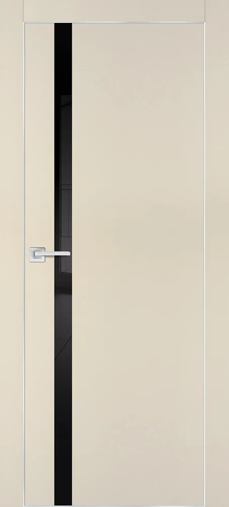 Фото Межкомнатная дверь PX-8  AL кромка с 4-х ст. Бежевый матовый